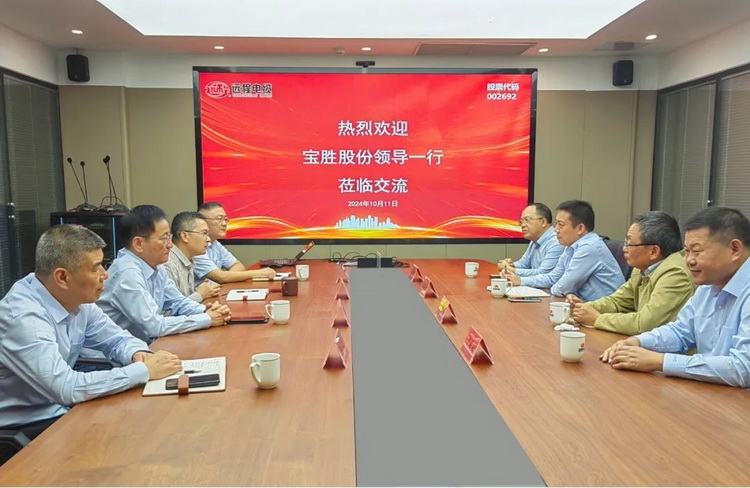 宝胜股份来访UU电玩城股份旅行交流